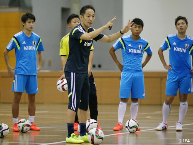 U-18 Japan Futsal National team short-listed squad training camp report (9/21)