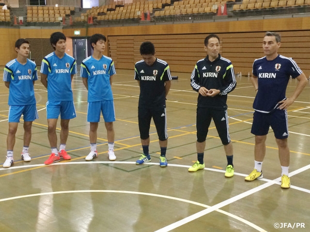 U-18 Japan Futsal National Team short-listed squad training camp report (9/22,23)