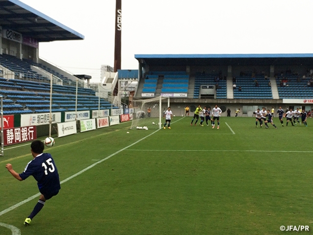 U-18 Japan National Team training camp - Training Match report vs Jubilo Iwata