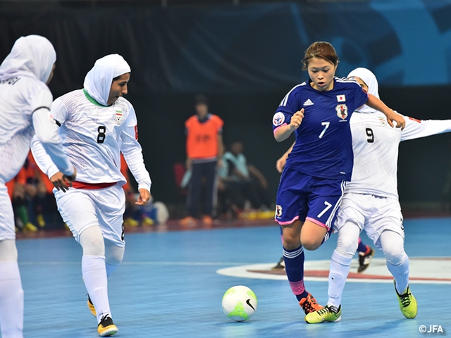 フットサル日本女子代表　第1回AFC女子フットサル選手権マレーシア2015　決勝でイランに敗れ準優勝