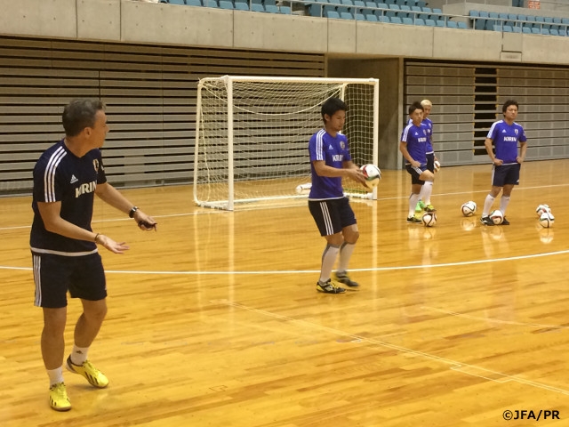 U-18 Japan Futsal National Team short-listed squad training camp report (9/29)