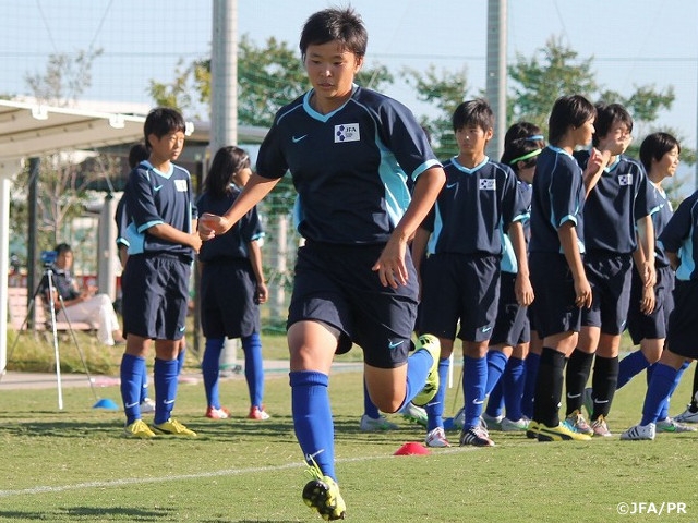 U-15日本女子選抜トレーニングキャンプ　J-GREEN堺でスタート