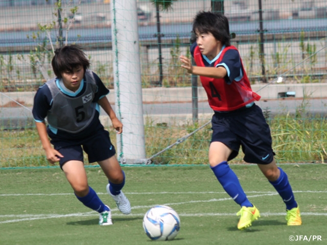 U-15日本女子選抜トレーニングキャンプ　活動2日目・3日目レポート