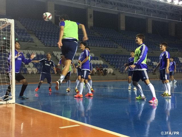 Japan Futsal National Team short-listed squad training camp report (10/5)