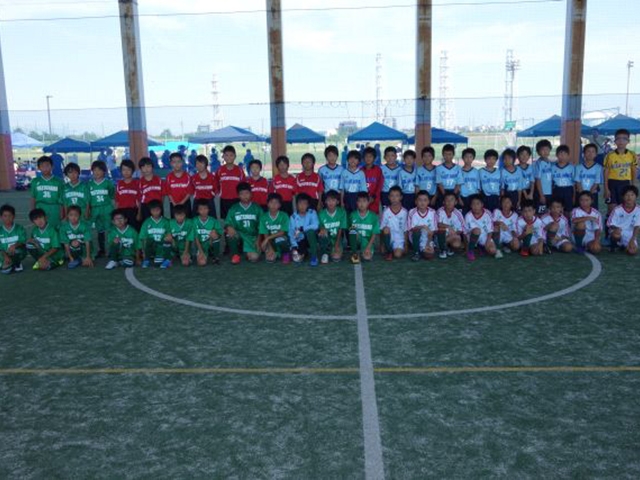 JFAキッズ（U-10）サッカーフェスティバル 新潟県北蒲原郡の新潟聖籠スポーツセンターに、108人が参加！