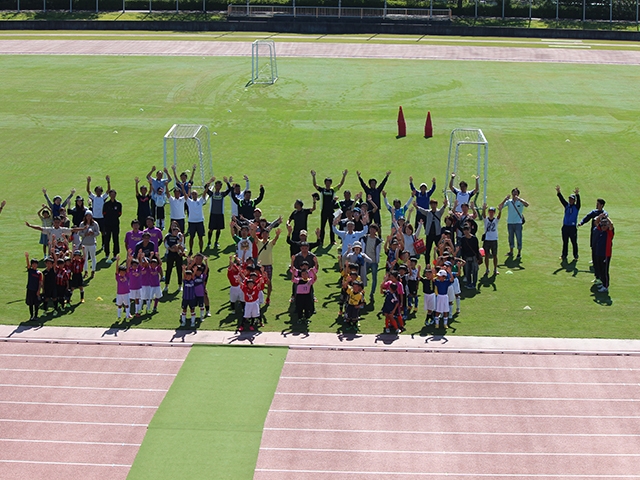 JFAキッズ（U-6/8/10）サッカーフェスティバル 広島県三次市のみよし運動公園に、320人が参加！