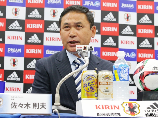JFA renewed the contract with SASAKI Norio as the Coach of Nadeshiko Japan (Japan Women's National Team) 