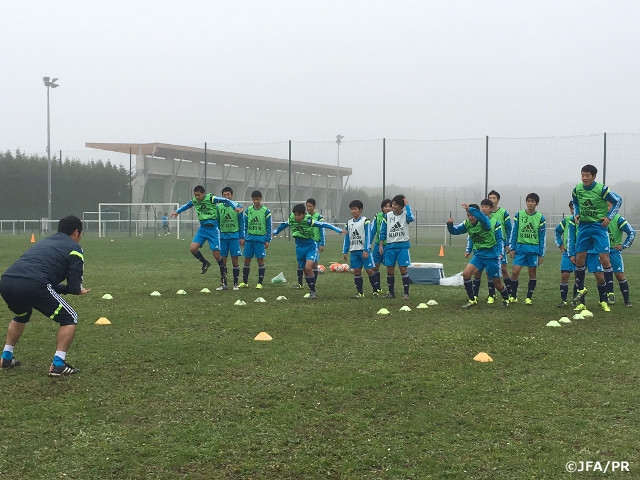 “00JAPAN” U-15 Japan National Team had the 2nd day of their France tour