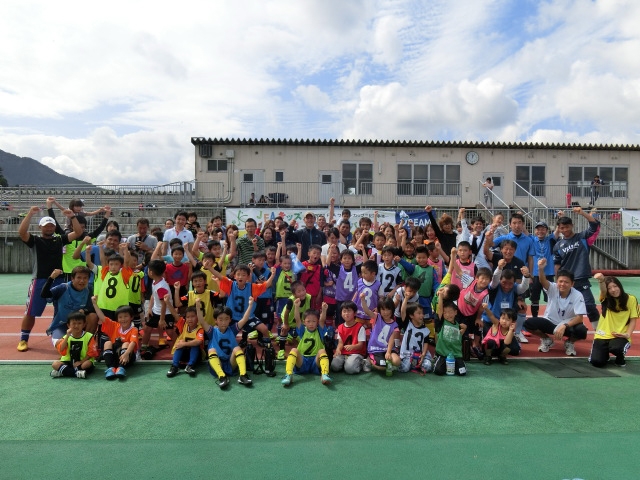 JFAキッズ（U-8/10）サッカーフェスティバル 福井県越前市の越前市武生東運動公園陸上競技場に、124人が参加！