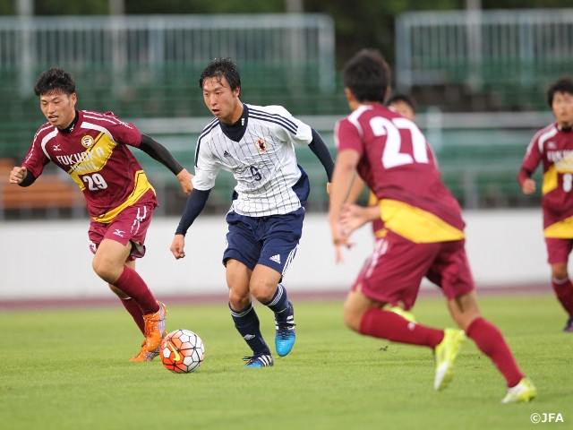 U-22 Japan National Team short-listed squad training camp in Saga -Day 3 (10/27)