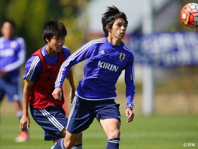 U-22 Japan National Team short-listed squad training camp in Saga -Day 4 (10/28)