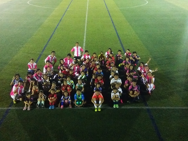 JFAガールズサッカーフェスティバル 奈良県磯城郡の奈良県フットボールセンターに、136人が参加！