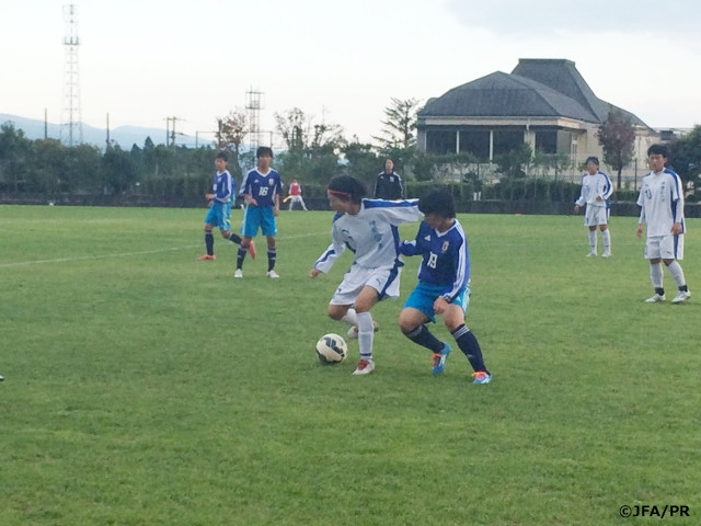 U-16日本女子代表　AFC U-16女子選手権直前合宿2日目　マッチレポート