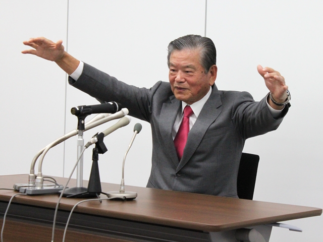 川淵三郎最高顧問が2015年度の文化功労者に顕彰