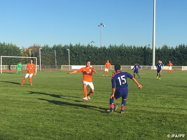 3-0 defeat by the U-15 Netherlands National Team in 3rd match of Val-de-Marne U-16 International Friendly Tournament 2015