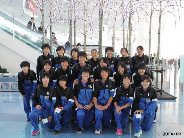 JFAエリートプログラム 女子U-13韓国遠征～元気に韓国に到着！