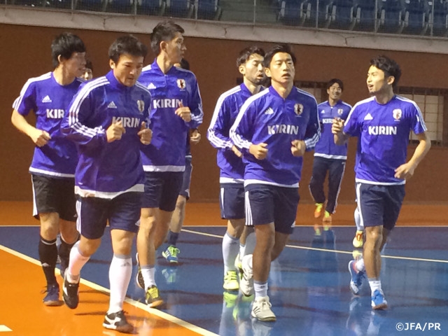 Japan Futsal National Team short-listed squad training camp report (11/9)