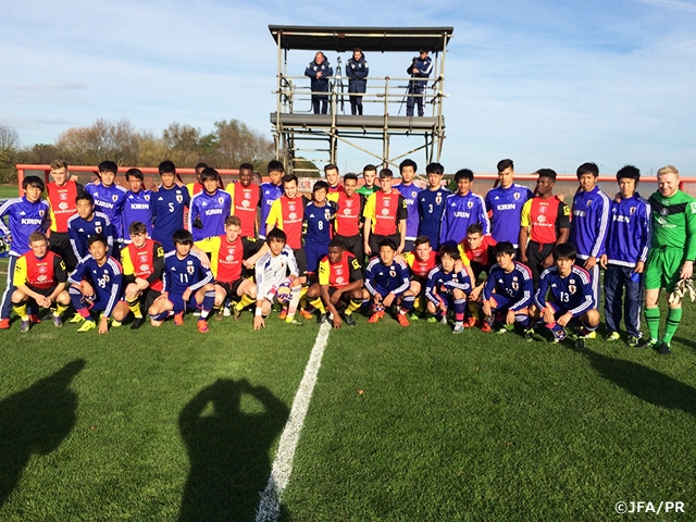 U-18 Japan National Team England trip: Training match 1st against Birmingham City U-18