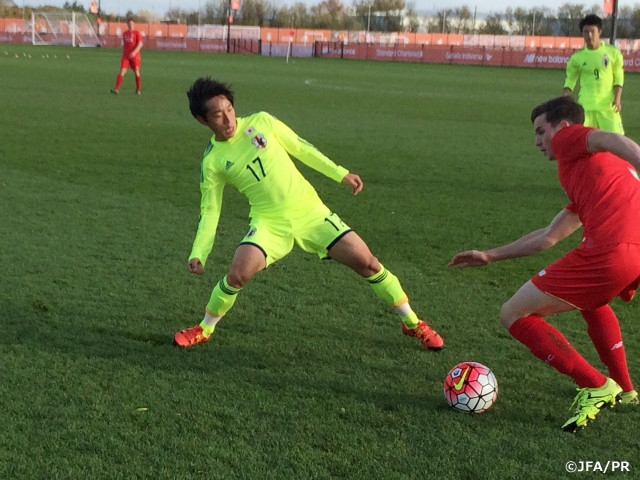 U-18 Japan National Team England trip: Training match 2nd against Liverpool FC U-18