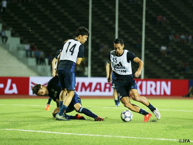 SAMURAI BLUE get started in Phnom Penh for Cambodia match at FIFA World Cup Qualifiers Round 2