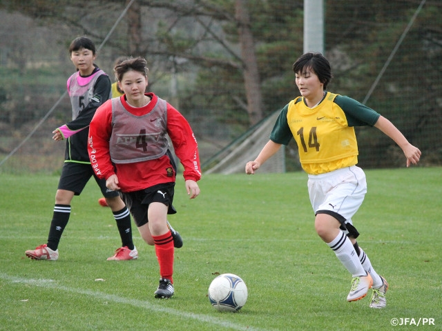中学校女子サッカー部フェスティバル 那須スポーツパークで初日を迎える