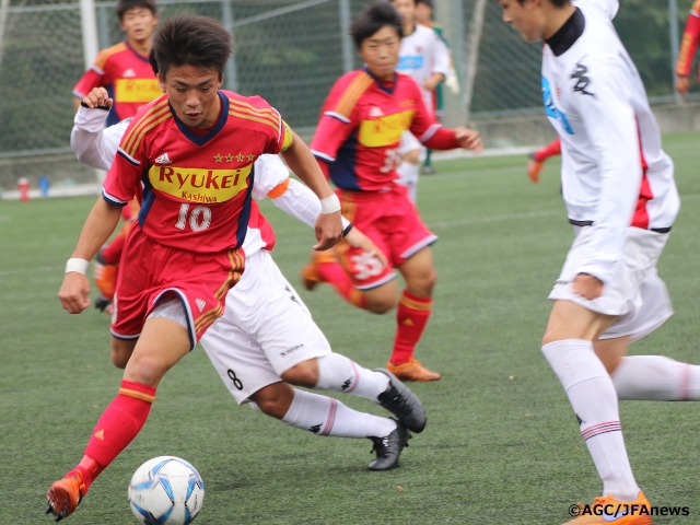 Ryutsukeizaidai Kashiwa get out of demotion range with late-game goal in Prince Takamado Trophy U-18 Premier League EAST