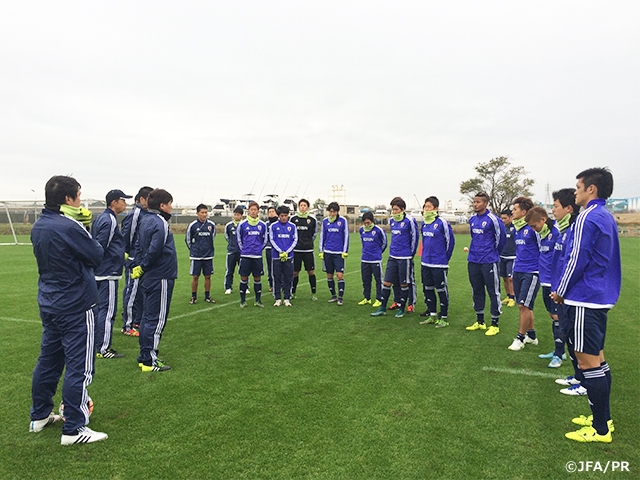 U-22 Japan National Team short-listed squad start training camp in Hiratsuka