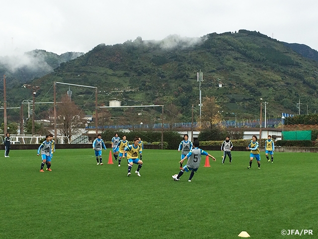 U-23 Japan Women’s National Team short-listed squad training camp Day 3 (11/26)