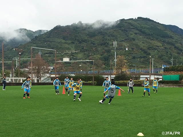 U-23日本女子代表候補　トレーニングキャンプ3日目　活動レポート（11/26）