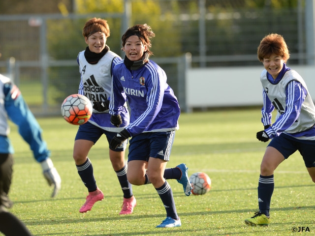 Nadeshiko Japan conclude preparation for playing against Netherlands