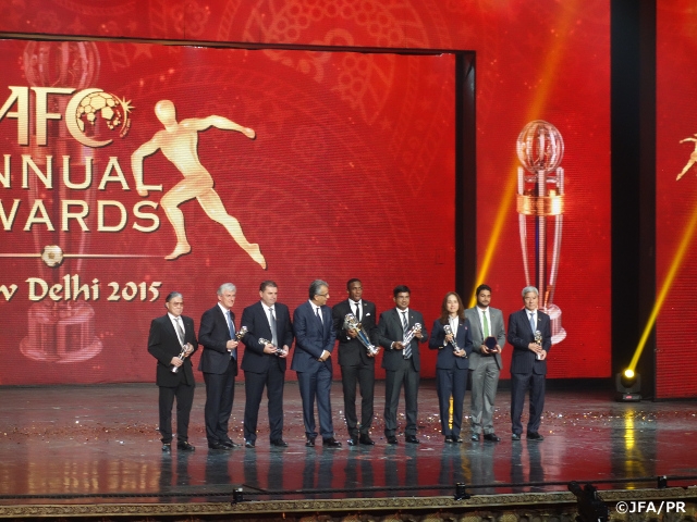 AFCアニュアルアワード2015 日本は年間最優秀協会賞など７部門で受賞