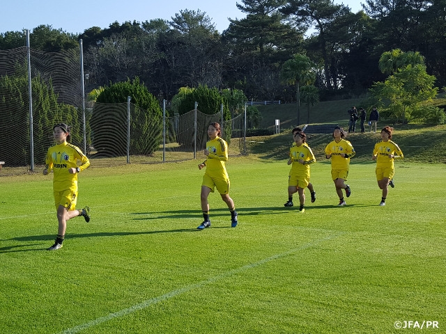 U-19日本女子代表候補　活動レポート2日目（12/1）