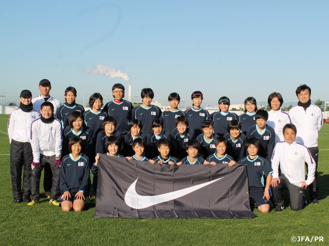U-15日本女子選抜、4日間のトレーニングキャンプを打ち上げる