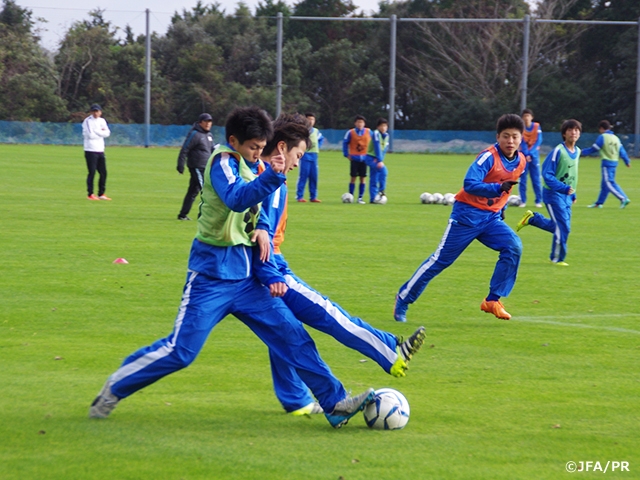 エリートプログラムu14トレーニングキャンプ 12 2 6 鹿児島 開催報告 Jfa 公益財団法人日本サッカー協会