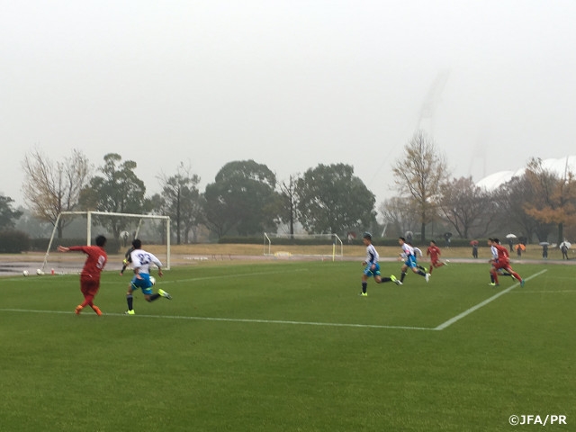 U-15日本代表候補「00ジャパン」　熊本トレーニングキャンプ　練習試合 vs 東福岡高校