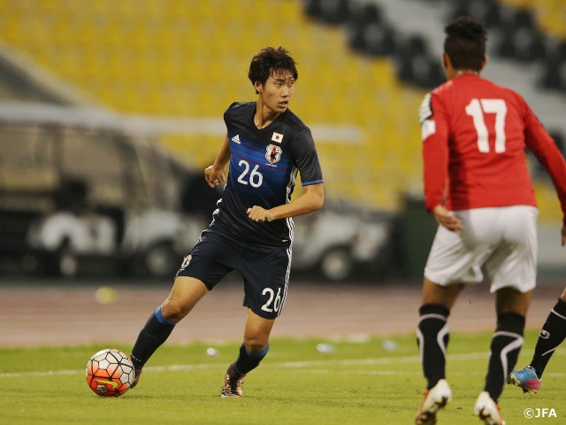 U-22日本代表　U-22イエメン代表と0-0で引き分ける