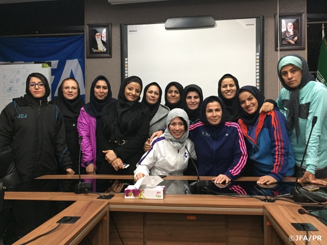 Ms. NODA Akemi, Women's Committee Chairperson’s visit to Iran Football Federation