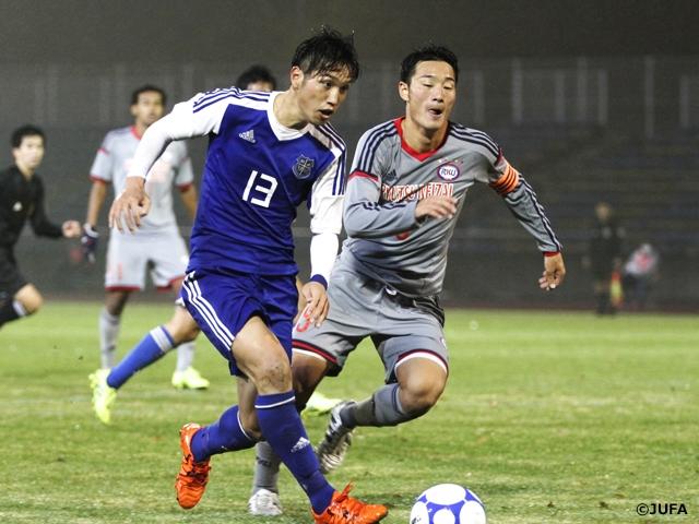 アパマンショップPresents 平成27年度第64回全日本大学サッカー選手権大会 前回大会の決勝カードは関西学院大が雪辱をはたす