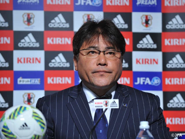 手倉森誠U-23日本代表監督　オリンピック・アジア最終予選に向けたメンバーを発表
