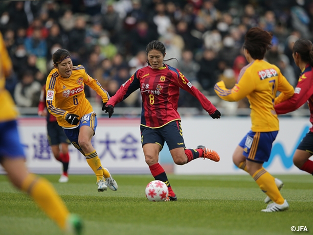 INAC Kobe and Albirex Niigata Ladies advance to final at the 37th Empress's Cup