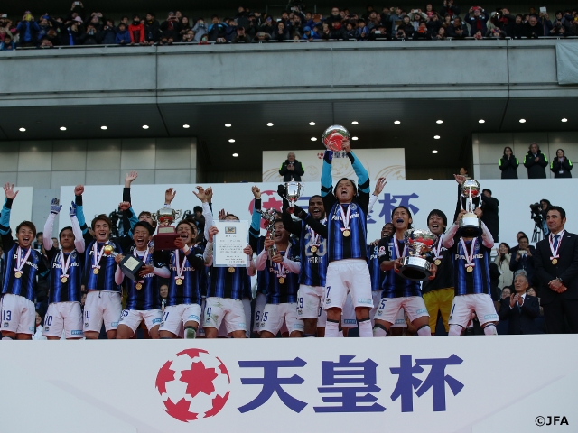 G大阪、浦和に2-1勝利で天皇杯連覇