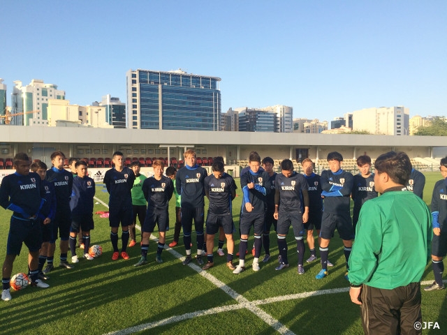 U-23 Japan National Team arrive in Qatar 