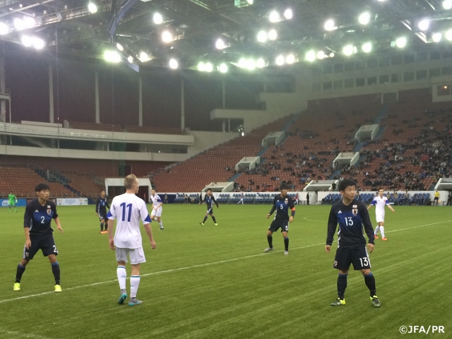 U-18日本代表　第28回バレンティン・グラナトキン国際フットボールトーナメント 第2戦　vs U-18サンクトペテルブルク選抜