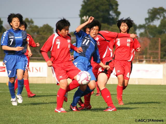 第24回全日本高等学校女子サッカー選手権大会　ベスト8進出チームが決定
