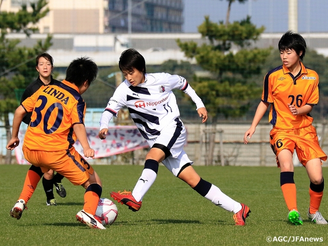 JOCジュニアオリンピックカップ　第19回全日本女子ユース（U-18）サッカー選手権大会 4強がでそろう