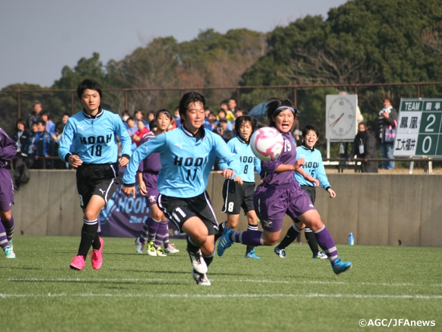 第24回全日本高等学校女子サッカー選手権大会　1月6日に準々決勝を開催