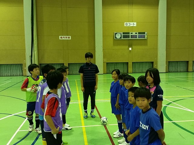 JFAファミリーフットサルフェスティバル 山口県玖珂郡の三井化学体育館に、126人が参加！