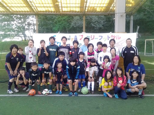 JFAファミリーフットサルフェスティバル 三重県四日市市のyu-yu futsal park NASPAに、42人が参加！
