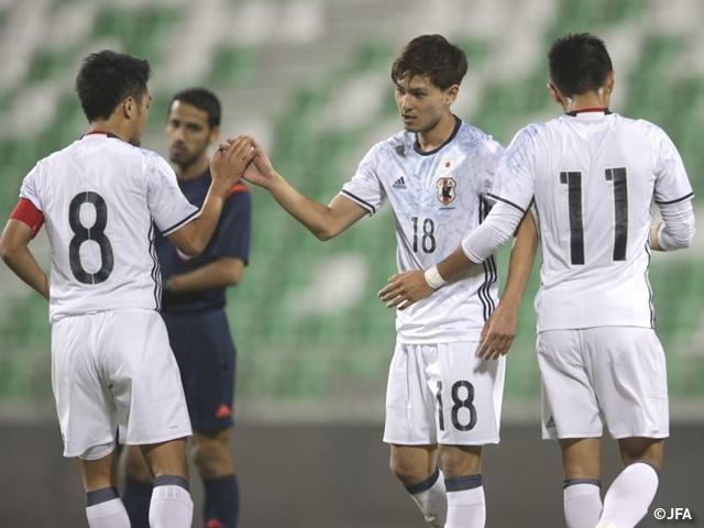 U-23日本代表　U-23シリア代表に2-1で勝利！