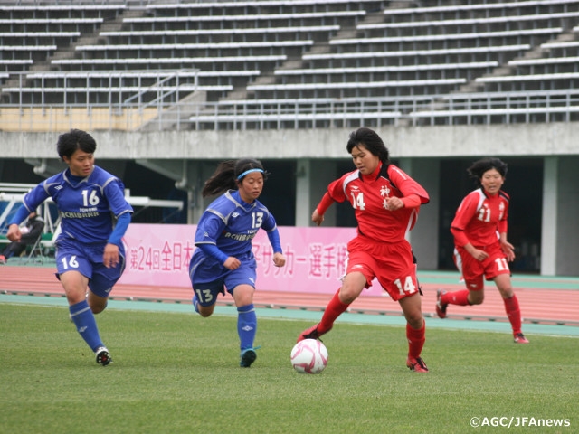 第24回全日本高等学校女子サッカー選手権大会　いよいよ決勝